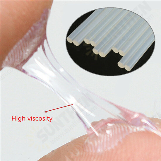 10pcs 11mm x 247mm EVA Clear Hot Melt Glue Adhesive Sticks For Glue Gun