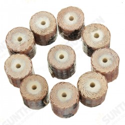 10pcs 12mm Sandpaper Grinding Wheel 80-600 Grit for Rotary Tools 10pcs 12mm Sandpaper Grinding Wheel 80-600 Grit for Rotary Tools