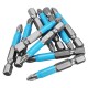 10pcs 1/4 Inch Hex Shank Anti Slip PH2 Phillips Magnetic Impact Screwdriver Drill Bits 10pcs 1/4 Inch Hex Shank Anti Slip PH2 Phillips Magnetic Impact Screwdriver Drill Bits