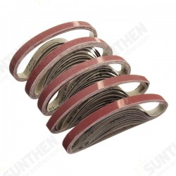 10pcs 15x452mm Sanding Belt 60-600 Grit for M10 Sander Adapter Polishing Machine 10pcs 15x452mm Sanding Belt 60-600 Grit for M10 Sander Adapter Polishing Machine
