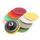 10pcs 4 Inch 30 to 3000 Grit Diamond Polishing Pads Set for Granite Concrete Marble