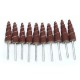 10pcs 54mm Long Cone Deburring Flap Sanding Polishing Wheel for Rotary Tool