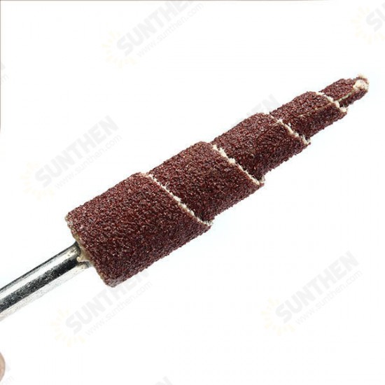 10pcs 54mm Long Cone Deburring Flap Sanding Polishing Wheel for Rotary Tool