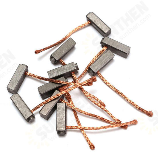 10pcs 5mm x 6mm x 14mm Carbon Brushes Motor Brush for GenElectric Motor 10pcs 5mm x 6mm x 14mm Carbon Brushes Motor Brush for GenElectric Motor