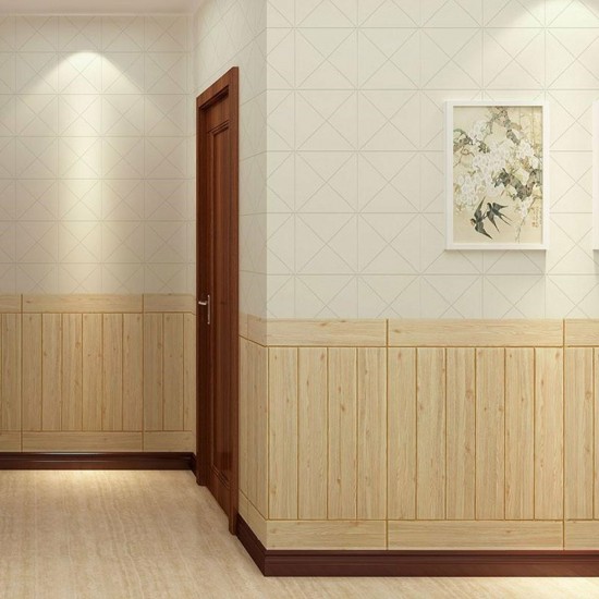10pcs 70x70cm 3D Wall Tile Stickers Bedroom Living Room Self-Adhesive Decals Foam