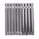 10pcs 75mm 1/4 Inch Shank Screwdriver Bits Set 6mm Hex Head Magnetic Screwdriver Bits