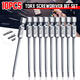 10pcs TT6-TT40 Torx Head Screwdriver Bit 75mm Hex Shank Power Drill Screwdriver Bits Set