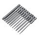 10pcs TT6-TT40 Torx Head Screwdriver Bit 75mm Hex Shank Power Drill Screwdriver Bits Set