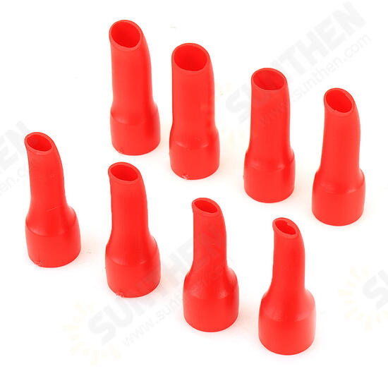 10pcs Universal Glue Nozzle Glass Glue Tip Mouth Nozzle with Base