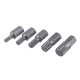 11Pcs M Type Screwdriver Bit Set Chrome Vanadium Steel Bit Set 12 Point Spline Bit