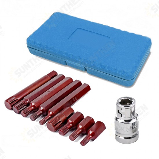 11Pcs M-type Screwdriver Sleeve 12 Angle Screwdriver Head Set Screwdriver Bit Auto Repair Tool 11Pcs M-type Screwdriver Sleeve 12 Angle Screwdriver Head Set Screwdriver Bit Auto Repair Tool