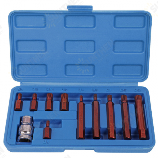 11Pcs M-type Screwdriver Sleeve 12 Angle Screwdriver Head Set Screwdriver Bit Auto Repair Tool 11Pcs M-type Screwdriver Sleeve 12 Angle Screwdriver Head Set Screwdriver Bit Auto Repair Tool