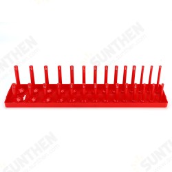 1/2 Inch Drive 28 Slot Socket Rack Storage Rail Tray Holder Shelf Organizer Stand Machinery Parts 1/2 Inch Drive 28 Slot Socket Rack Storage Rail Tray Holder Shelf Organizer Stand Machinery Parts