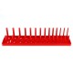 1/2 Inch Drive 28 Slot Socket Rack Storage Rail Tray Holder Shelf Organizer Stand Machinery Parts