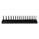 1/2 Inch Metric 34 Slot Socket Rack Storage Rail Tray Holder Shelf Organizer Machinery Parts 1/2 Inch Metric 34 Slot Socket Rack Storage Rail Tray Holder Shelf Organizer Machinery Parts