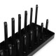 1/2 Inch Metric 34 Slot Socket Rack Storage Rail Tray Holder Shelf Organizer Machinery Parts 1/2 Inch Metric 34 Slot Socket Rack Storage Rail Tray Holder Shelf Organizer Machinery Parts