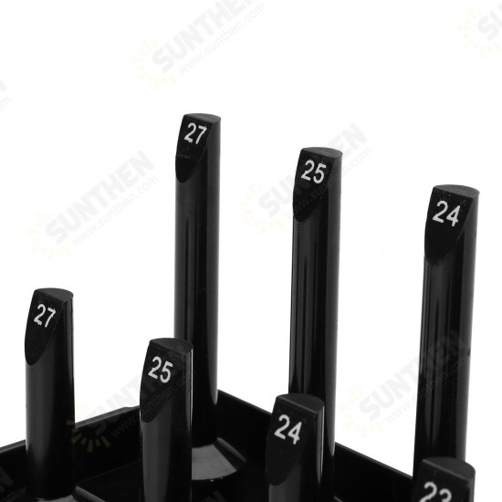 1/2 Inch Metric 34 Slot Socket Rack Storage Rail Tray Holder Shelf Organizer Machinery Parts 1/2 Inch Metric 34 Slot Socket Rack Storage Rail Tray Holder Shelf Organizer Machinery Parts