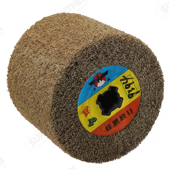 120# 180# 240# 320# Polishing Wheel Metal Steel Wire Drawing Wheel for Burnishing Machine 120# 180# 240# 320# Polishing Wheel Metal Steel Wire Drawing Wheel for Burnishing Machine