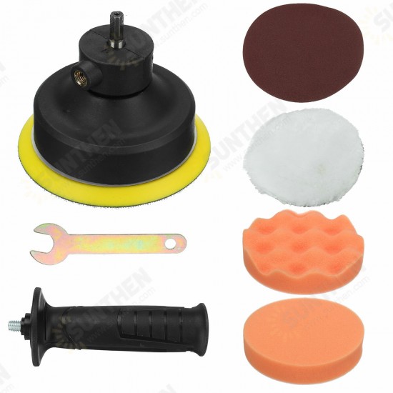 125mm Electric Polisher Accessories Set Electric Drill to Polish Machine Conversion Head For Polishing Waxing Machine