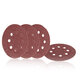 125pcs 5 Inch 8 Holes Abrasive Sanding Discs Sanding Paper 60/80/100/120/240 Grit Sandpaper