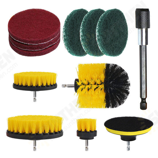 12Pcs Drill Brush Set Tub Cleaner Grout Power Scrubber Cleaning Attachments Kit 12Pcs Drill Brush Set Tub Cleaner Grout Power Scrubber Cleaning Attachments Kit