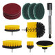 12Pcs Drill Brush Set Tub Cleaner Grout Power Scrubber Cleaning Attachments Kit