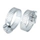 12Pcs Stainless Steel Clip Fuel Gas Water Hose Clamp Worm Drive Pipe Tube Clips 12Pcs Stainless Steel Clip Fuel Gas Water Hose Clamp Worm Drive Pipe Tube Clips