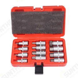 12pcs Various Specifications Chisel Tool Steel Multifunctionl Ratchet Wrench Socket 12pcs Various Specifications Chisel Tool Steel Multifunctionl Ratchet Wrench Socket