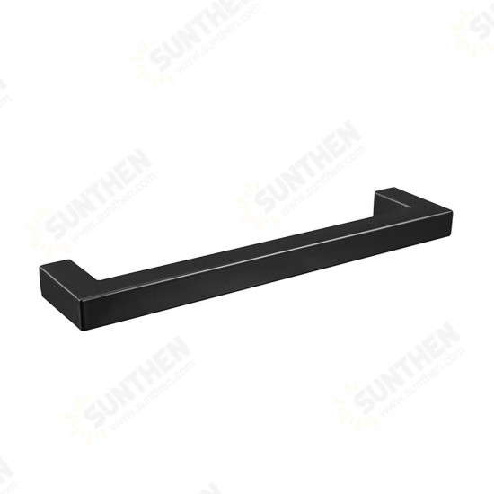 12x12mm Black Hollow Square Stainless Steel Door Handles Drawer Pull For Cupboard Cabinet