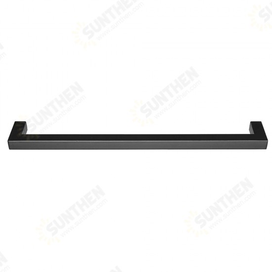 12x12mm Black Hollow Square Stainless Steel Door Handles Drawer Pull For Cupboard Cabinet