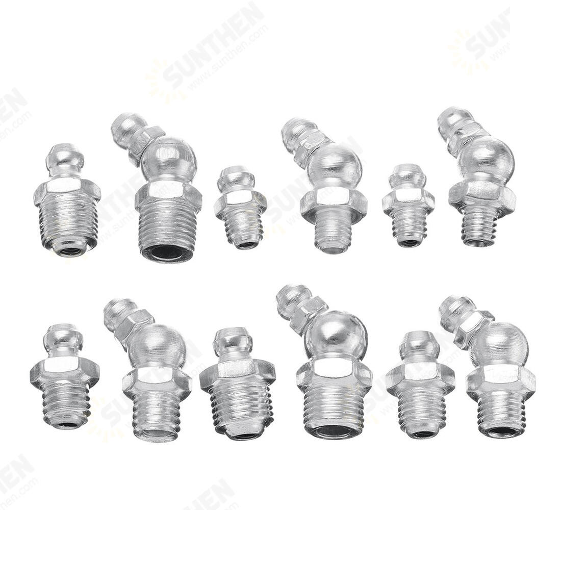 130pcs Metric Imperial Fitting BSP UNF M6 M8 M10 Assorted Hydraulic Grease Nipples Pipes Fittings