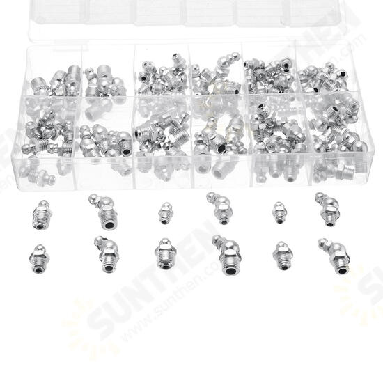 130pcs Metric Imperial Fitting BSP UNF M6 M8 M10 Assorted Hydraulic Grease Nipples Pipes Fittings 130pcs Metric Imperial Fitting BSP UNF M6 M8 M10 Assorted Hydraulic Grease Nipples Pipes Fittings
