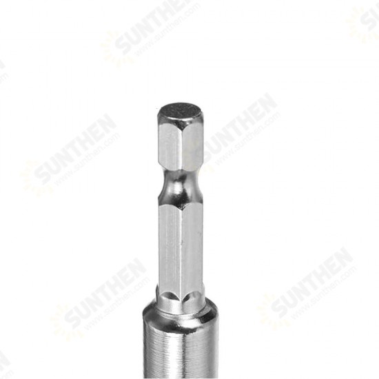 1/4 Inch 88mm Hex Shank Quick Swivel Joint Magnetic Screwdriver Bit Holder