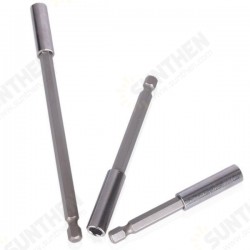 1/4 Inch Hex Shank Magnetic Bit Holder Screwdriver Bit Extension Tip Bar 60mm/100mm/150mm 1/4 Inch Hex Shank Magnetic Bit Holder Screwdriver Bit Extension Tip Bar 60mm/100mm/150mm