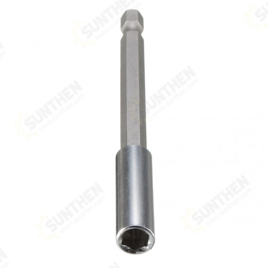 1/4 Inch Hex Shank Magnetic Bit Holder Screwdriver Bit Extension Tip Bar 60mm/100mm/150mm