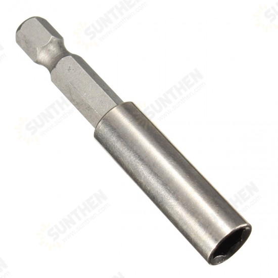 1/4 Inch Hex Shank Magnetic Bit Holder Screwdriver Bit Extension Tip Bar 60mm/100mm/150mm