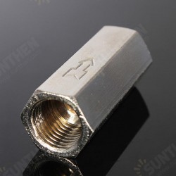 1/4 Inch Threaded BSPP Female Full Ports One Way Air Check Valve 1/4 Inch Threaded BSPP Female Full Ports One Way Air Check Valve