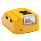 140 Lumens LED Work Light for Dewalt 14.4V/18V/20V Lithium Battery with 2 USB Ports DC12V Output