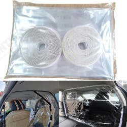 1.4*2m Taxi Driver Cab Isolation Film Transparent Protection Partition Screen 1.4*2m Taxi Driver Cab Isolation Film Transparent Protection Partition Screen