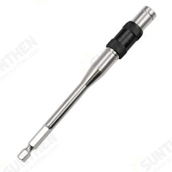 145mm Hex Magnetic Ring Screwdriver Bits Drill Hand Tools 1/4 inch Extension Rod Quick Change Holder Drive Guide Screw Drill Tip 145mm Hex Magnetic Ring Screwdriver Bits Drill Hand Tools 1/4 inch Extension Rod Quick Change Holder Drive Guide Screw Drill Tip
