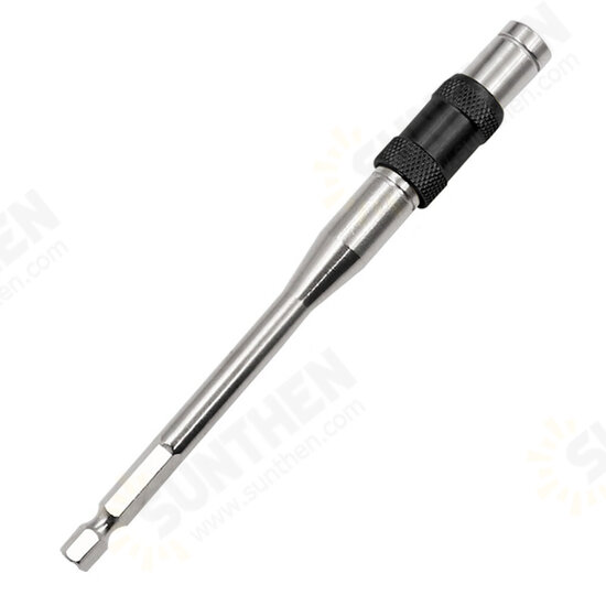 145mm Hex Magnetic Ring Screwdriver Bits Drill Hand Tools 1/4 inch Extension Rod Quick Change Holder Drive Guide Screw Drill Tip 145mm Hex Magnetic Ring Screwdriver Bits Drill Hand Tools 1/4 inch Extension Rod Quick Change Holder Drive Guide Screw Drill Tip