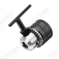 1.5-13mm Metal Stable Keyed Drill Chuck 1/2 Inch 20 UNF Thread With Connecting Rod 1.5-13mm Metal Stable Keyed Drill Chuck 1/2 Inch 20 UNF Thread With Connecting Rod