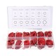 150/600pcs Steel Sealing Washer Assortment Red Flat Ring Washer Gaskets Fitting Gasket 150/600pcs Steel Sealing Washer Assortment Red Flat Ring Washer Gaskets Fitting Gasket