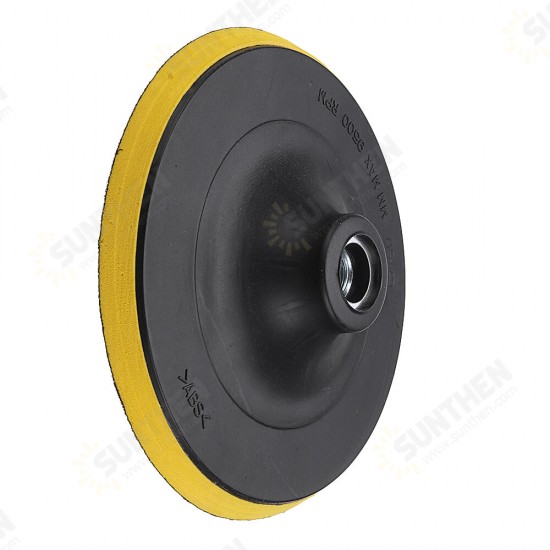 150mm M14x2mm Backing Pad Hook and Loop Pad Sandpaper Adhesive Pad for Grinding Sanding 150mm M14x2mm Backing Pad Hook and Loop Pad Sandpaper Adhesive Pad for Grinding Sanding