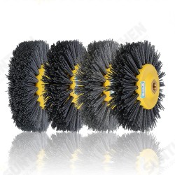 150x40mm M14 Nylon Wire Drawing Wheel Brush 80/120/180/320 Grit Drum Burnishing Polishing Wheel 150x40mm M14 Nylon Wire Drawing Wheel Brush 80/120/180/320 Grit Drum Burnishing Polishing Wheel