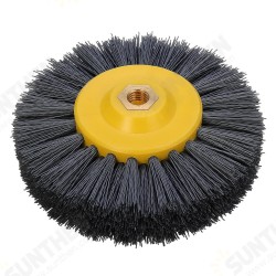 150x40mm M14 Nylon Wire Drawing Wheel Brush 80/120/180/320 Grit Drum Burnishing Polishing Wheel 150x40mm M14 Nylon Wire Drawing Wheel Brush 80/120/180/320 Grit Drum Burnishing Polishing Wheel