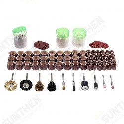 160pcs Rotary Tool Accessories Electric Grinding Polishing Cutting Rotary Tool Bit Set for Dremel