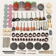 161pcs Mini Drill Multi Rotary Tool Accessories Set Grinding Polishing Abrasive Tool Kits for Dremel 161pcs Mini Drill Multi Rotary Tool Accessories Set Grinding Polishing Abrasive Tool Kits for Dremel