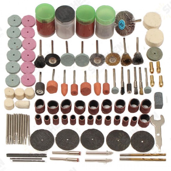 161pcs Mini Drill Multi Rotary Tool Accessories Set Grinding Polishing Abrasive Tool Kits for Dremel 161pcs Mini Drill Multi Rotary Tool Accessories Set Grinding Polishing Abrasive Tool Kits for Dremel