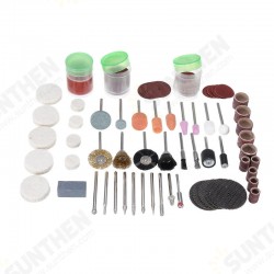 164pcs 1/8 Inch Shank Rotary Tool Accessories Set Polishing Cutting Grinding Bits for Dremel